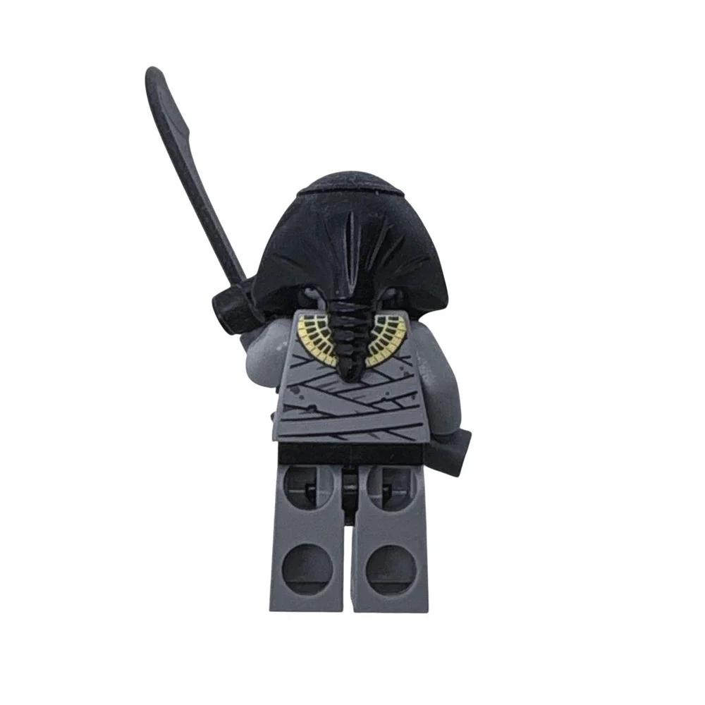 LEGO Pharaohs Quest Mummy Warrior 1 Minifigure pha003 Scimitar Sword 7326 7306